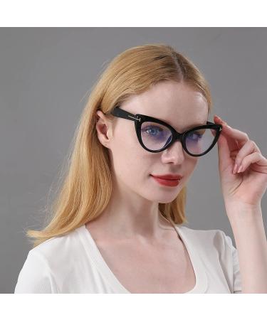 Cat Eye Reading Glasses Fashion Cute Reader for Women 4 Pack - 2.75 Strength - Stylish Mixed Pack x - Buy Online on GoSupps.com