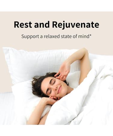 Nourished Natural - Calm + Sleep Capsules for Deep Rest & Relaxation with Ashwagandha Chamomile Tart Cherry Extract Passionflower L-theanine & Magnesium - 60 Capsules 60 Count (Pack of 1) - Buy Online on GoSupps.com