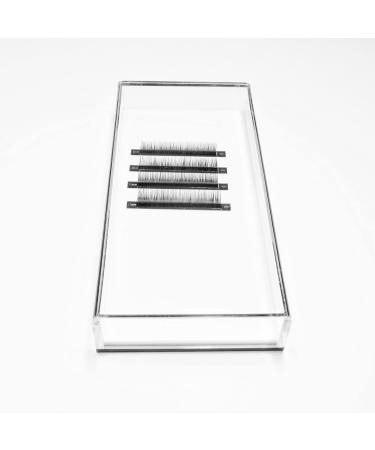 Acrylic Lash Tile Storage Box - Washable Reusable & Perfect for Classic Volume & Mega Volume Lashes - International Shipping Available - Buy Online on GoSupps.com