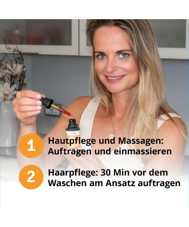 Casida Sanddorn Oil - Sea Buckthorn Fruit Oil for Skin Care | Natural & Regenerative - 30 ml (Pharmacy Quality) - Buy Online on GoSupps.com