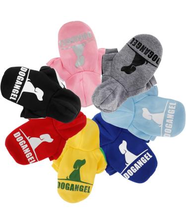 Buy QiCheng&LYS Dog Coat - Cute Cotton Warm Hoodies for Puppies & Cats (Blue Size S) | Cozy Pet Apparel - Buy Online on GoSupps.com