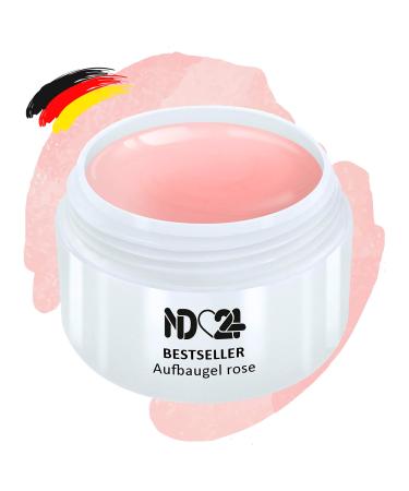 Studioline - Builder Gel Rose Thick Viscosity - UV Nail Gel - Studio Quality - Made In Germany - 5ml