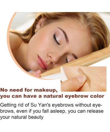 Eyebrow Tint Waterproof Sweat Resistant Eyebrow Paste Natural Three Dimensional Long Lasting With Eyebrow Card Easily create three-dimensional eyebrow shape for a perfect makeup look! (1) - Buy Online on GoSupps.com