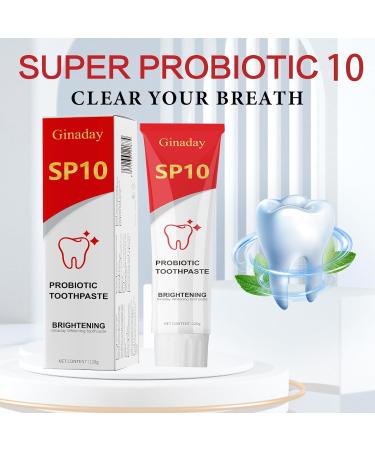 2 Pcs SP10 Probiotic Whitening Toothpaste Deep Cleaning Stain Removal Fresh Breath. - Buy Online on GoSupps.com