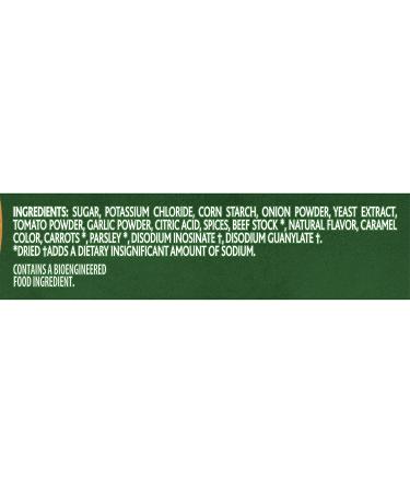 Knorr Zero Salt Beef Bouillon Powder - 2.6oz | Natural Flavor with No Artificial Flavors or Preservatives - Perfect for Sauces, Gravies, and Soups - Buy Online on GoSupps.com