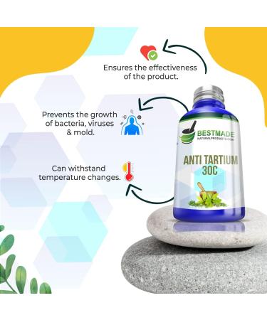 Bestmade Naturalproducts.com Anti Tartium - Premium Natural Toothpaste for Stronger Teeth & Fresh Breath - Buy Online on GoSupps.com