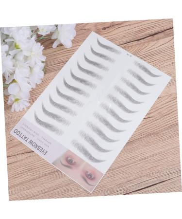 Beavorty Eyebrow Sticker 4 pcs 3d s lady tools suit women s suits makeup gadgets Shaper 6d shaping 1 count (Pack of 1) Blackx2pcs - Buy Online on GoSupps.com