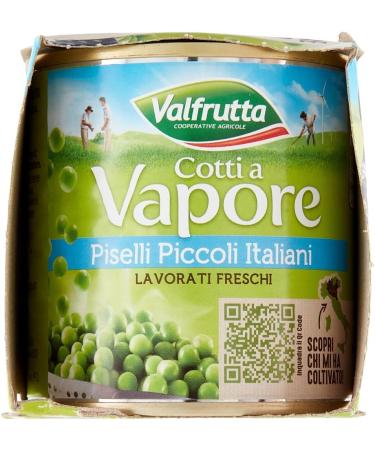  Italian Gourmet E.R. Valfrutta Piselli Piccoli Italiani Italian Peas Legumes Vegetables Steaming 3 x 150 g + Italian Gourmet Tomato Pulp 400 g Box - Buy Online on GoSupps.com