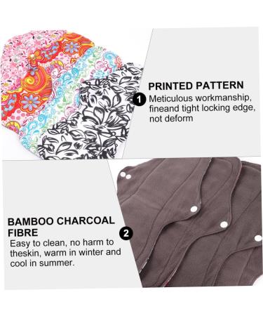 Magiclulu 12-Pc Washable Aunt Towel Fabric Bandage - Reusable Menstrual Pads & Period Bindings for Women - Buy Online on GoSupps.com