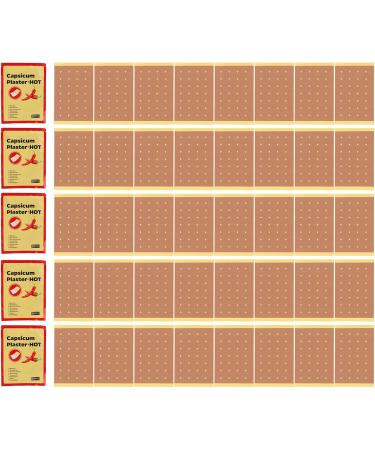 40 Capsaicin Pain Relief Plasters for Arthritis Back Neck Shoulder & Knee Pain - Sore Muscle Relief - Buy Online on GoSupps.com