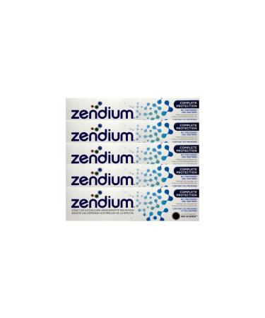 5x Zendium Complete Protection with Proteins & Enzymes 75ml Toothpaste NEW - Buy Online on GoSupps.com