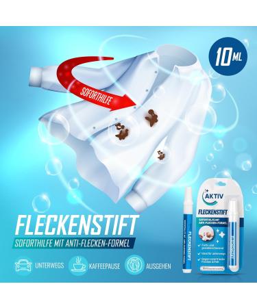 Active Stain Pen - Effective On-the-Go Stain Remover | Anti-Stain Formula for International Shipping - Buy Online on GoSupps.com