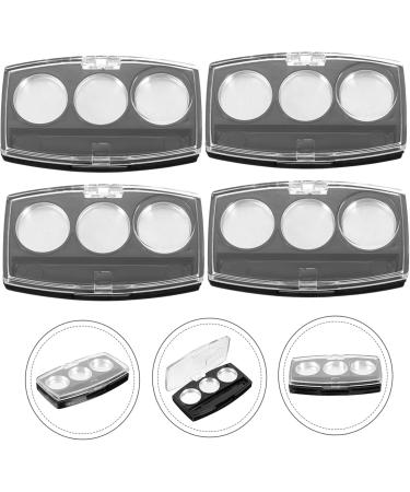 NOLITOY 10pcs Eye Shadow Box Eyeshadow Tiny Sample Jars Cosmetics Palettes Miss Make up Container - Buy Online on GoSupps.com