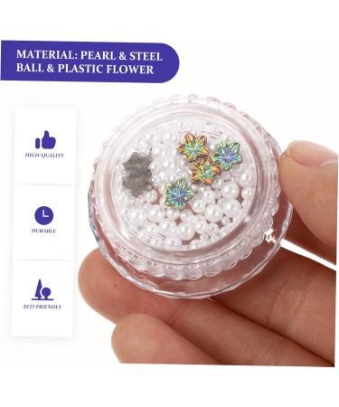 6 Boxes Nail Art Accessories Decor Star Nail Stickers Trendy Stickers Nail Art Stickers Nails Gems Nail Salon Supplies Fake Nail Ornaments DIY Manicure Flower Charms Plastic Flower Beatifufu 4.5X4.5X1.5cm As Shown 04 - Buy Online on GoSupps.com