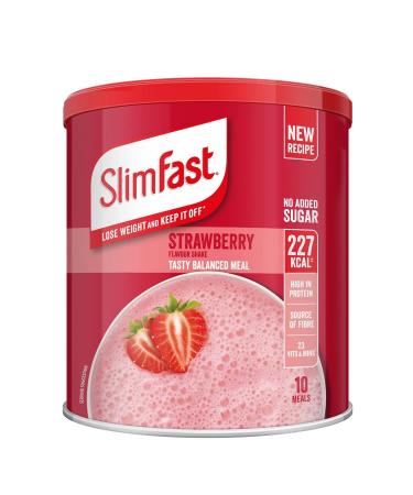 SlimFast Meal Shake Powder Strawberry 365 g (Pack of 1) Strawberry 365 g (Pack of 1)
