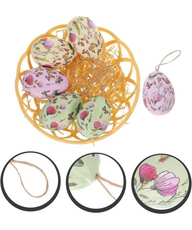 ABOOFAN 1 Set Easter Egg Decorations Festival Home Decor Easter Egg Decors Easter Accessory Ornaments Eggs Picture 3 15.00X15.00X3.00CM - Buy Online on GoSupps.com