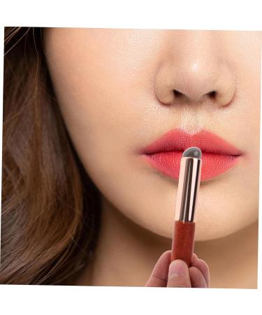 Mikinona Silicone Lip Brush Lipstick Lip Scrub Brush Lip Brush Wand Lip Applicator for Lip Gloss Women Makeup Tools Lip Balm Applicator Makeup Brush Lip Gloss Brush Cosmetics Brush Plastic - Buy Online on GoSupps.com