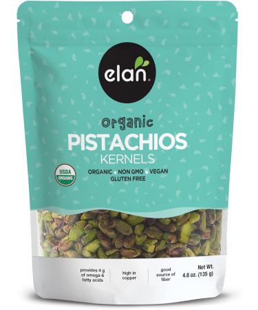 Elan Organic Raw Brazil Nuts 185g Whole Nuts No Shell & Organic Raw Pistachios 135g Unsalted Kernels Brazil Nuts + Pistachios - Buy Online on GoSupps.com