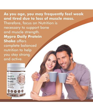 Goldy Daily Protein Shake - 118 Kcal 25 Vitamins for Men & Women - Chocolate Flavor - 400g - Buy Online on GoSupps.com