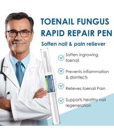 Lot de 2 stylos de r paration pour ongles - Pour ongles et orteils soign s - Protection et renforcement des ongles cassants - Am liore l'apparence des ongles endommag s par les ongles bleu 1 pi ce - Buy Online on GoSupps.com