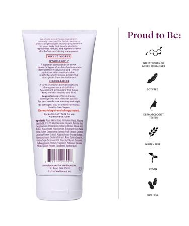 Womaness The Works Body Cream for Women - Moisturizing Lotion with Niacinamide & Hyaluronic Acid - Firming & Brightening Dry Skin - 6.76 Fl Oz - Buy Online on GoSupps.com