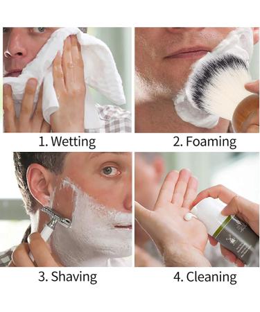 Professional Wooden Handle Shaving Brush for Men | Enhance Beard Care & Reduce Breakage - Buy Online on GoSupps.com