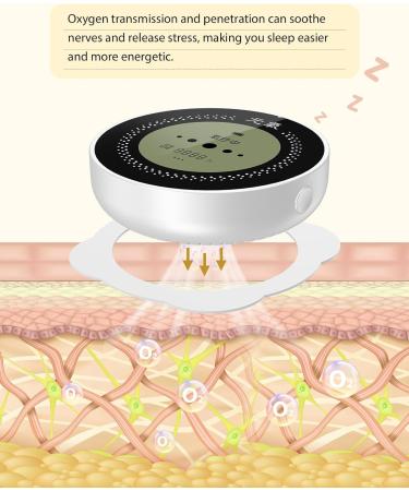 EGQINR Oxygen Sleep Aid Apparatus - Natural Insomnia Relief for Adults | Stress Relief & Better Sleep | Boost Vitality - White - Buy Online on GoSupps.com