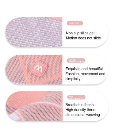 Buy Sports Knee Pads - Running Knee Protector & Support Braces - Breathable & Elastic - 2 Pcs Knee Support for Exercise (M - Buy Online on GoSupps.com