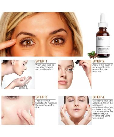 Caffeine Solution 5%+EGCG Eye Serum Caffeine Eye Serum Caffeine Eye Cream Anti Aging Under Eye Cream for Dark Circles and Puffy Eyes Instant Wrinkle Removerl Fade Fine Line Eye Bag Removal-30ml - Buy Online on GoSupps.com