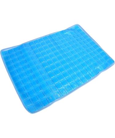 Syrisora Cooling Gel Pillow Mat Soft Cushion Flexible and Foldable for Summer Ideal for Home and Beauty Salons - Buy Online on GoSupps.com