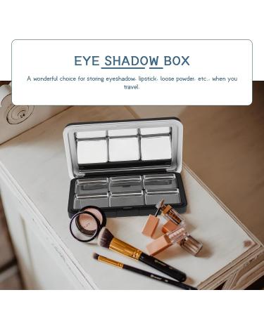 FOMIYES Empty Magnetic Eyeshadow Palette - 6 Grid DIY Makeup Storage Container - Buy Online on GoSupps.com