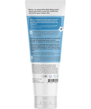 Hello Bello Baby Lotion - Fragrance Free | Dermatologist-Tested & Hypoallergenic for Sensitive Skin - Thoughtful Ingredients - Nourishing & Non-Greasy | 250 Milliliters 250 ml (Pack of 1) - Buy Online on GoSupps.com
