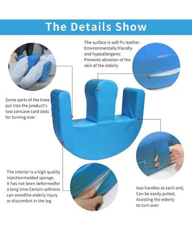 Multifunctional Bed Rest Patient Rotator | PU Leather Waterproof Rotary Aid for Seniors & Rehabilitation - Buy Online on GoSupps.com