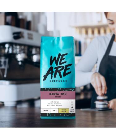 Coffee Ground 227g Bag Rwanda Espresso Ground Coffee Nuts & Fruits Notes 100% Arabica Light Roast Speciality Freshly Roasted Single Origin (We Are Coffee Co) Ground Espresso 227 g (Pack of 1) - Buy Online on GoSupps.com