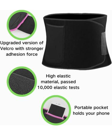 Back Support Back Brace Lumbar Support Waist Trainer Belt Shapewear Tummy Control Adjustable Back Brace Support Belt Back Support Belt(Black) 20cm Black - Buy Online on GoSupps.com