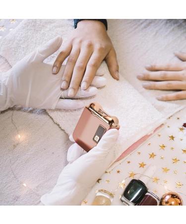 Huayeex Electric Nail Trimmer - 3 Modes Adjustable Safety Fingernail Trimmer | Quiet Electric Fingernail Clippers with Storage Light Electric Manicure Pedicure Tool for Home Rose Gold - Buy Online on GoSupps.com