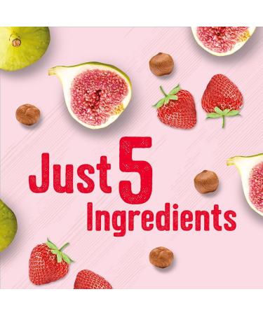 Biopocket Organic Strawberry Fruit and Nut Bars - 18 x 35g Pack - Buy Online on GoSupps.com