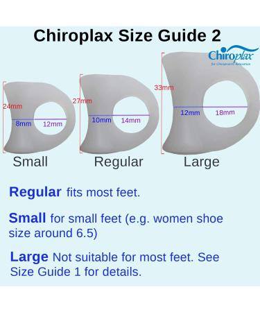 Chiroplax Gel Toe Spacers Separators - Bunion Relief & Toe Straightener - 6 Pack (Regular Size, Beige) - Buy Online on GoSupps.com