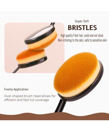 Buy Sunscreen Brush Applicator Set - Child-Safe Sunblock Brush for Face & Body Travel Size 2 Pack with Storage Bag & Cleaning Mat - Buy Online on GoSupps.com