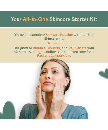Healing Happy Method - Skin Care Set | 15ml Cleanser Toner and Moisturizer | Skincare Set Rejuvenates Skin Deeply Nourishes & Revitalizes | Beauty Gift Sets Face Care Set for Women 3 Piece Set - Buy Online on GoSupps.com