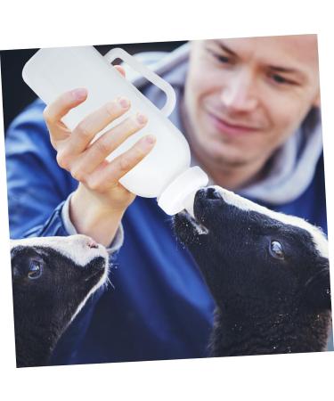 4 Pcs Portable Calf Milk Bottle Calf Feeder Bottle Feeding Bottle Lamb Baby Cattle and Sheep 35x14cmx2pcs Assorted Colorx2pcs - Buy Online on GoSupps.com