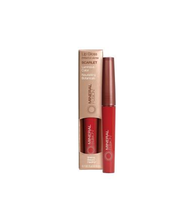 Mineral Fusion Lip Gloss, Scarlet, 0.135 Ounce