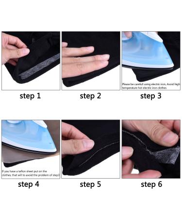 Outus Fabric Fusing Hem Tape - 4 Pack (27 Yards Each), Iron-on Adhesive Tape in Different Sizes, White - Buy Online on GoSupps.com