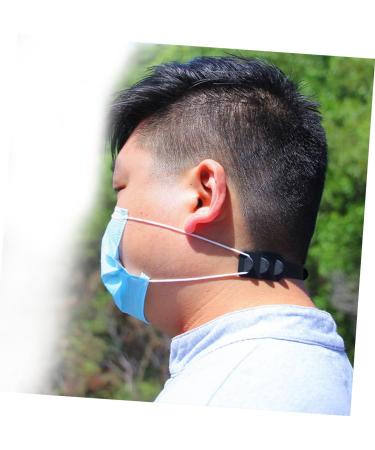 Cabilock Black Earring Loop Clips - Adjustable Ear Extensions for Face Masks | 2pcs | International Shipping Available - Buy Online on GoSupps.com