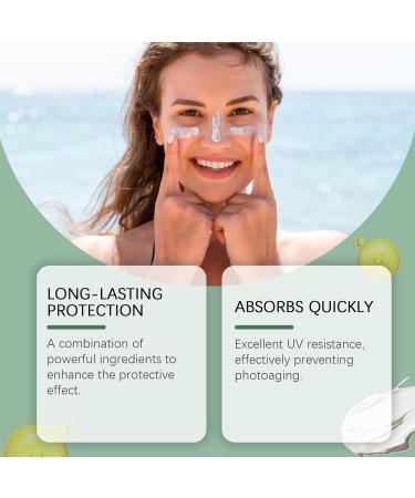 Moisturizing Sunscreen - UV Cream 2.12 oz Sunscreen Face Moisturizer Oil SPF 50+ Water Resistant Travel Size Isolation Cream Moisturizing Oil- - Buy Online on GoSupps.com