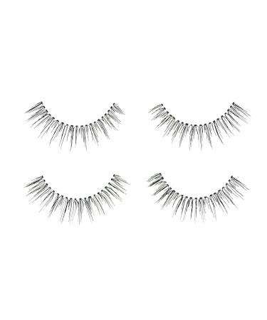 Ardell Deluxe Pack Style 110 - 2 Pairs Real Hair Eyelashes with Duo Glue & Applicator | Best Fake Lashes for Effortless Glam - Buy Online on GoSupps.com