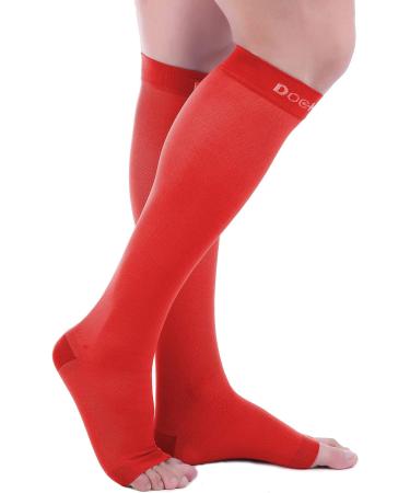 Doc Miller Open Toe Compression Socks 20-30mmHg Support | XX-Large - Buy Online on GoSupps.com