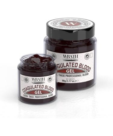 WRATH Coagulated Blood Gel - Professional Extra Thick Fake Blood Scab SFX Make-up Halloween for Scars Cuts Costumes & Vampires (30g) - Buy Online on GoSupps.com