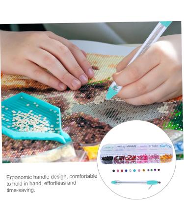 MAGICLULU 2 Sets Manual Drilling Pen Nail Art Pen Materiales Para U as Kit De Manicura Rhinestone Pointing Pen Nail Kits Rhinestone Painting Tool Pc Nail Supplies Diamond Manicure - Buy Online on GoSupps.com
