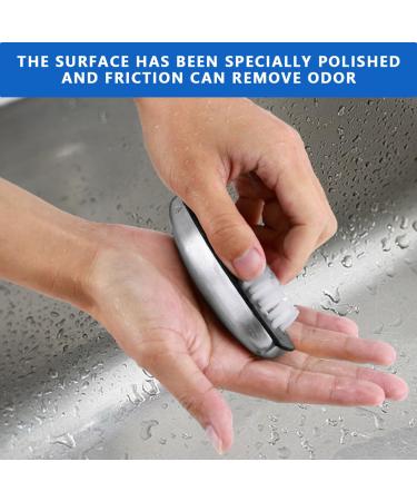 4-Piece Stainless Steel Hand Washing Brush Set | 2-in-1 Nail & Kitchen Cleaning Brush | Ideal for Grooming & Bathroom Use - Buy Online on GoSupps.com